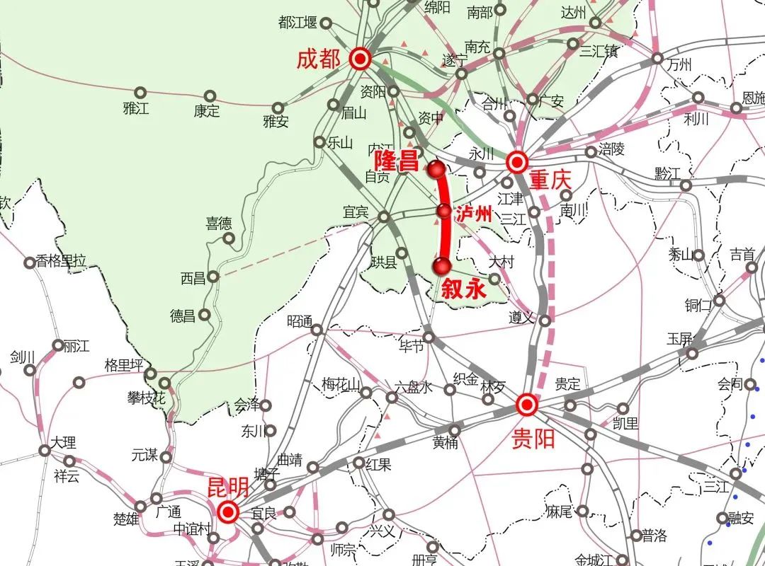 叙永县叙镇公路规划图图片